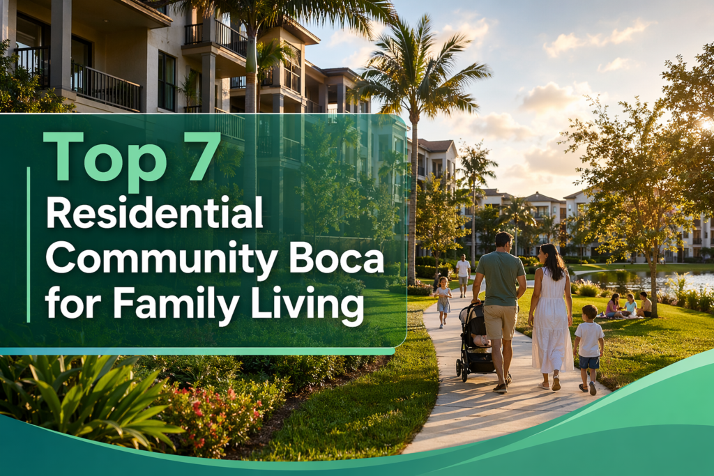 Top 7 Residential Community Boca for Family Living