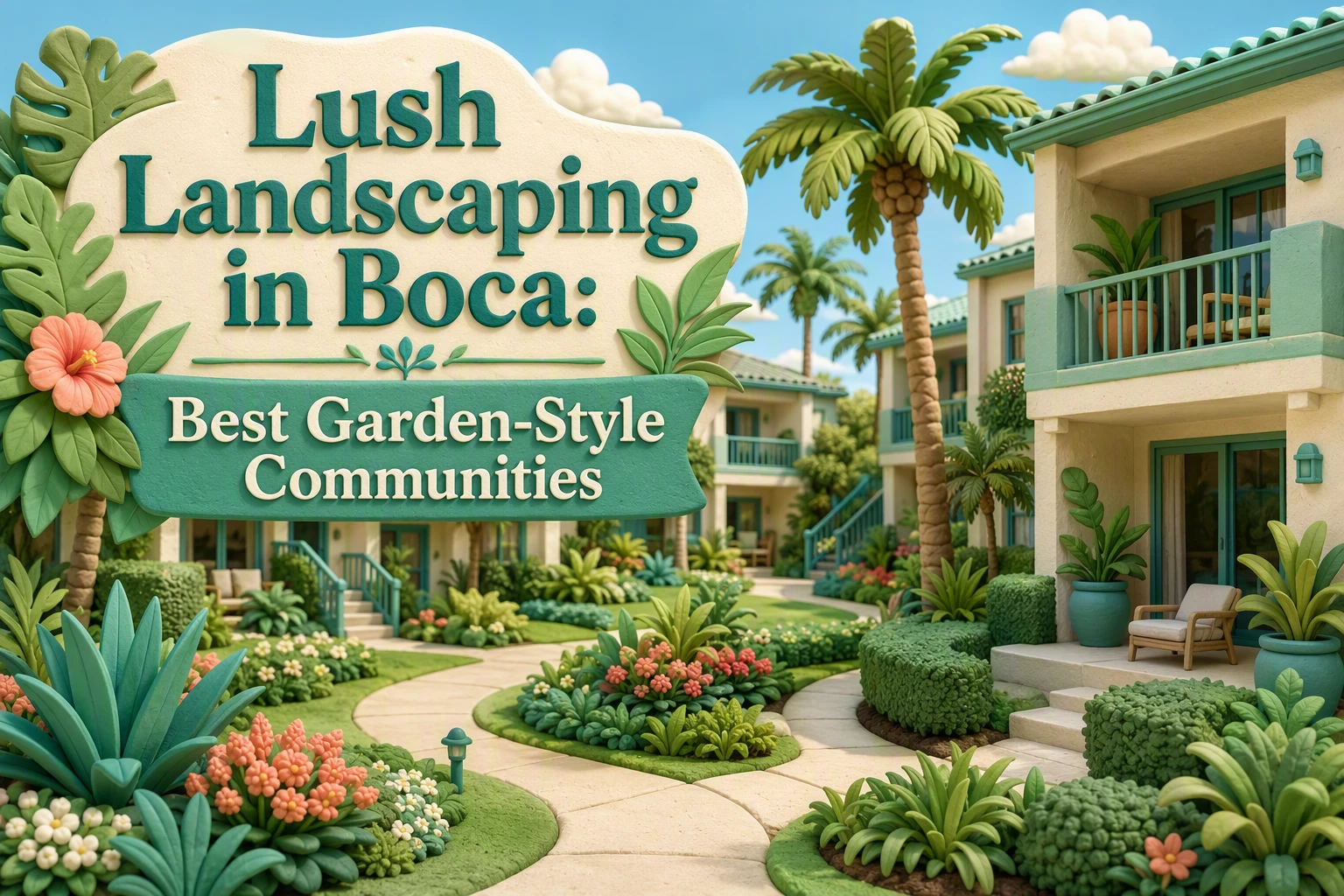 Lush Landscaping in Boca: Best Garden-Style Communities