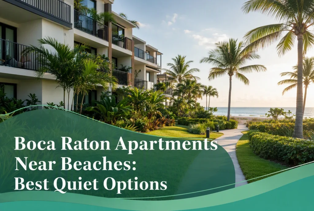 Boca Raton Apartments Near Beaches: Best Quiet Options