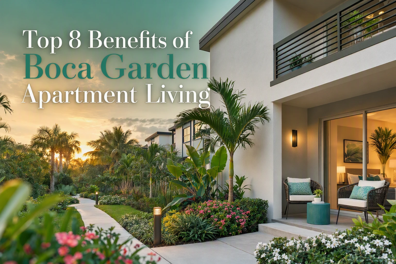 Top 8 Benefits of Boca Garden Apartment Living