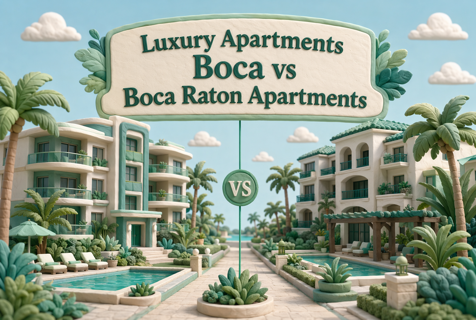 Luxury Apartments Boca vs Boca Raton Apartments
