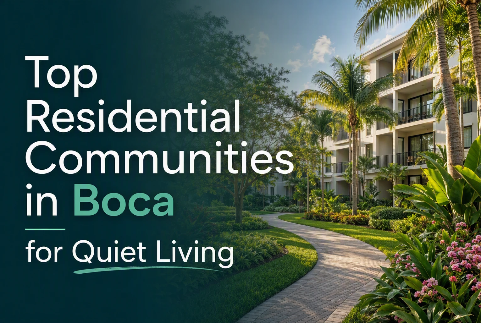 Top Residential Communities in Boca for Quiet Living