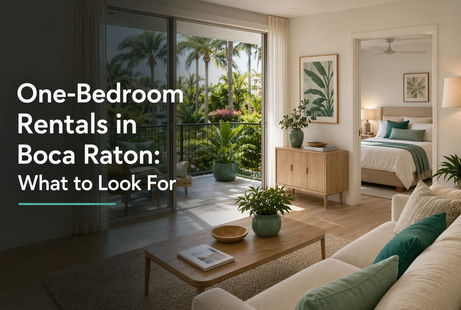 One-Bedroom Rentals in Boca Raton: What to Look For