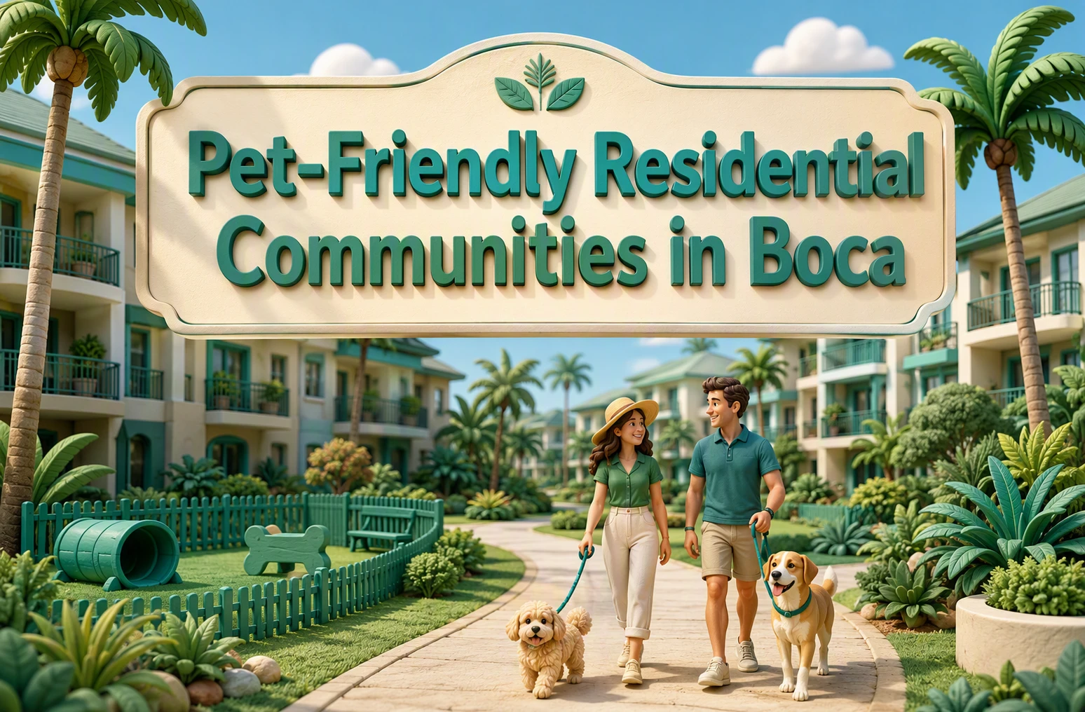 Pet-Friendly Residential Communities in Boca