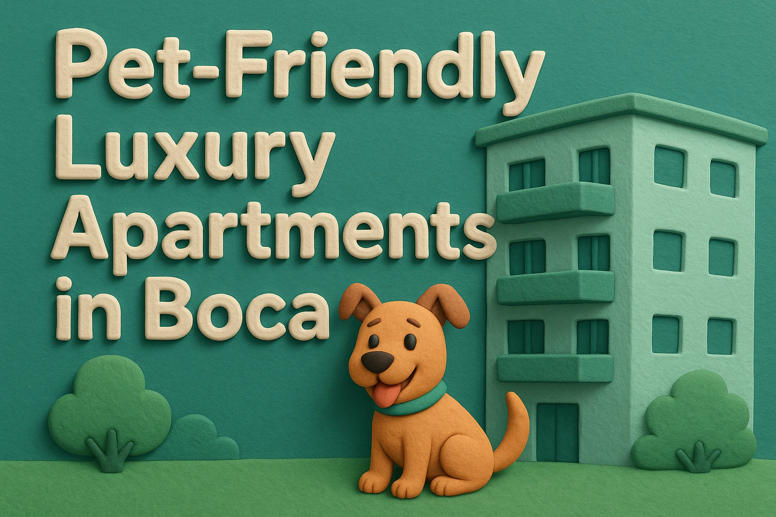 Pet-Friendly Luxury Apartments in Boca