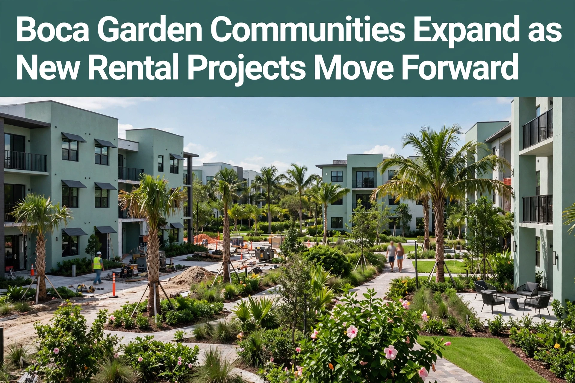 Boca Garden Communities Expand as New Rental Projects Move Forward