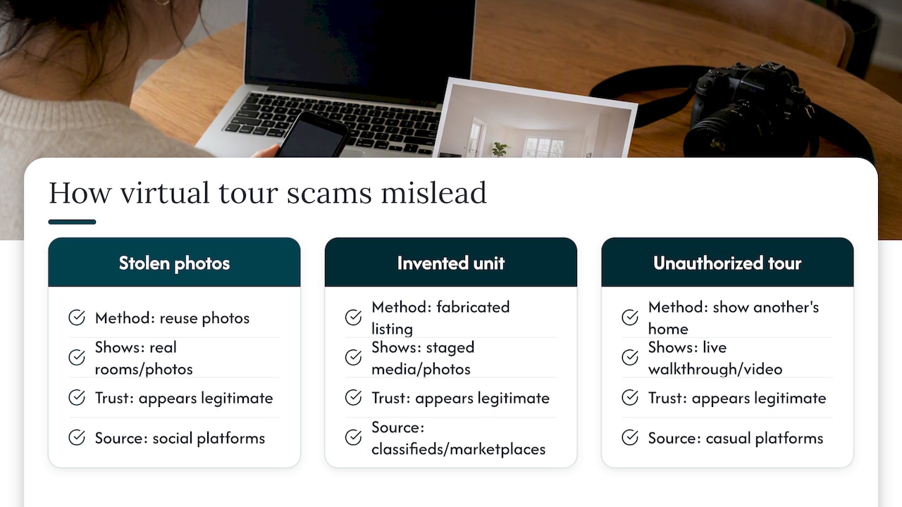 Three ways virtual tour scams create false trust